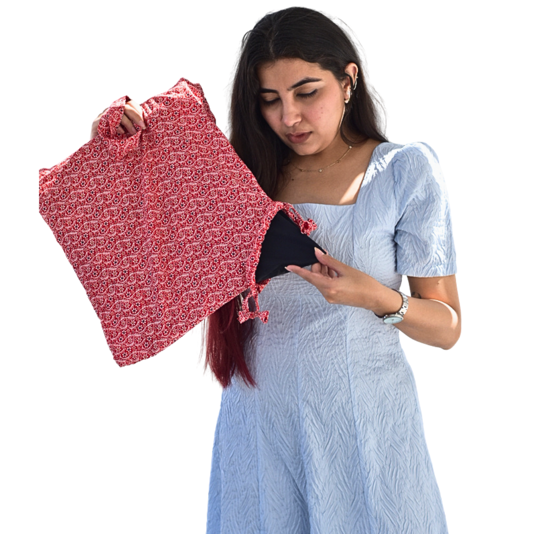 Midnight Paisley Tote